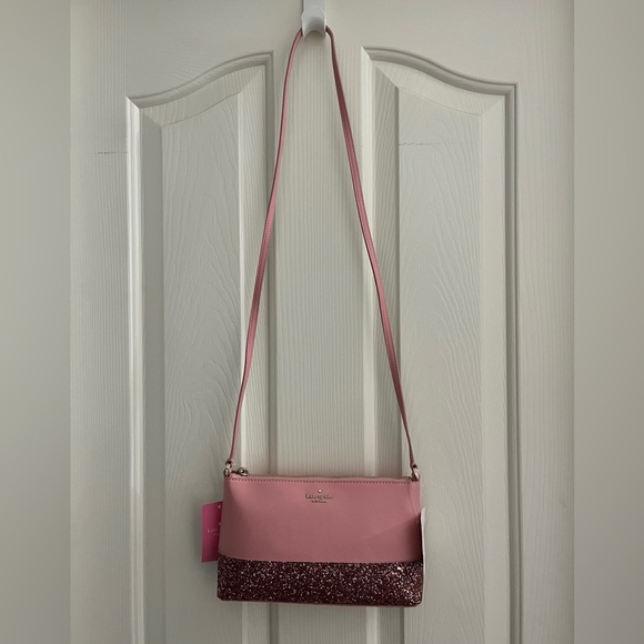 Kate Spade Pink and Glitter Crossbody Bag - Picture 2 of 2